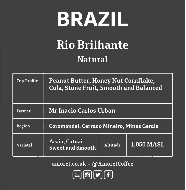 BRAZIL Rio Brilhante (Natural)