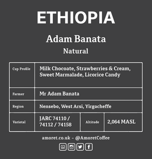 ETHIOPIA Adam Banata (Natural)